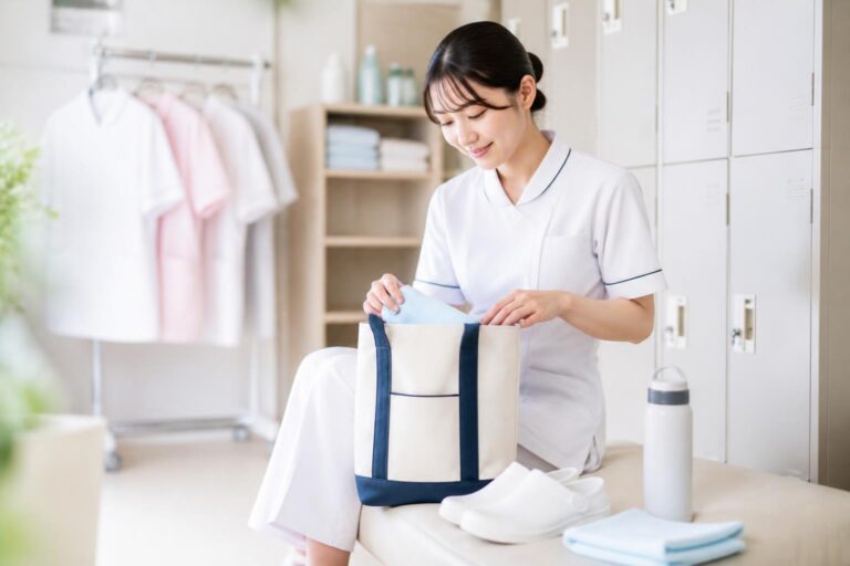 ナースリーのエプロンの口コミとサイズ感はどうなっている？