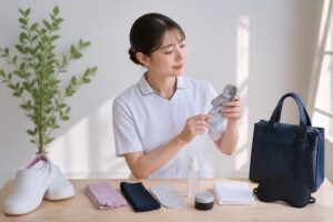 ナースリーの白衣はシワにならないのか？